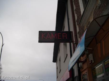 Reklama LED 2 stronna 120x50 cm