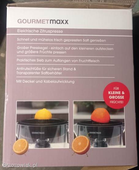 Wyciskarka Elektryczna do cytrusów 0,  7l NOWY