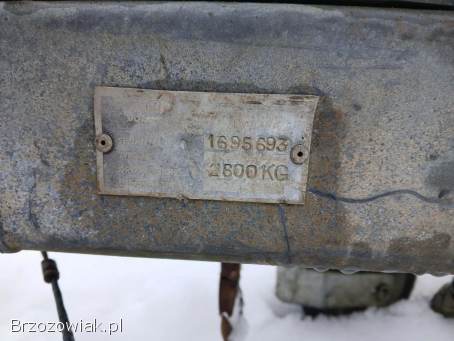 Laweta przyczepka pod minikoparkę