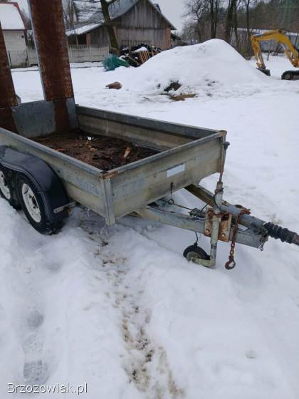 Laweta przyczepka pod minikoparkę