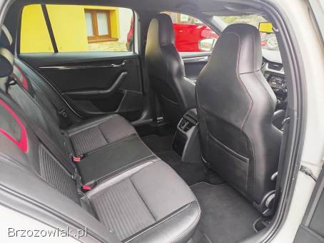 SKODA OCTAVIA VRS 2,  0TDI,  skora,  czarna pods,  czujniki,  2015