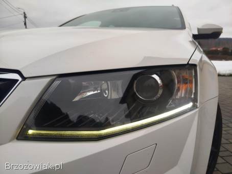 SKODA OCTAVIA VRS 2,  0TDI,  skora,  czarna pods,  czujniki,  2015