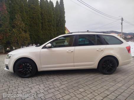 SKODA OCTAVIA VRS 2,  0TDI,  skora,  czarna pods,  czujniki,  2015
