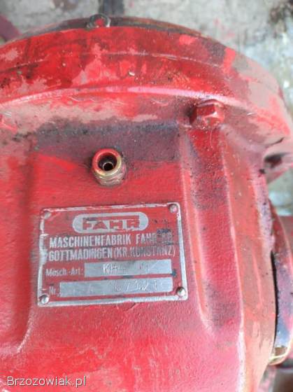 Przewracarka Fahr -  na części