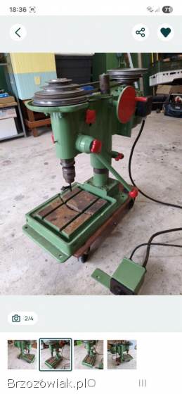 Wiertarka ws15,  wiertarka stołowa