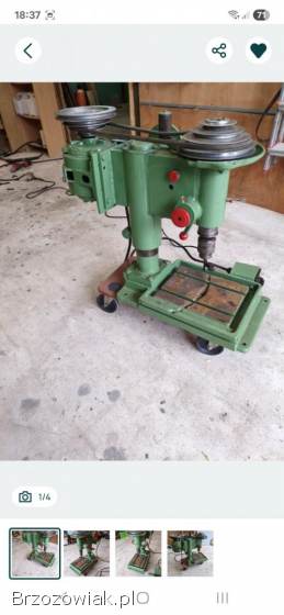 Wiertarka ws15,  wiertarka stołowa