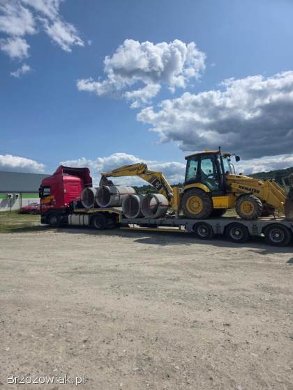 Usługi koparko ładowarką i mini koparką