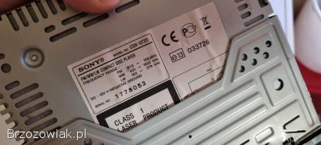 Radio samochodowe Sony CDX-GT23 -  CD,  AUX 100 SPRAWNE.