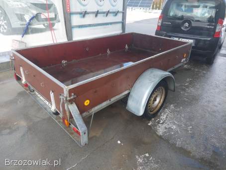 Przyczepka samochodowa 1300kg przyczepa HUMBAUR 1.  3t