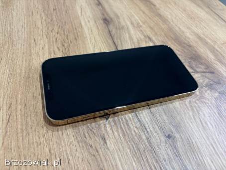 Okazja!  Iphone 12 Pro Max Złoty!  Super Stan!  Gwarancja!  Bateria 100