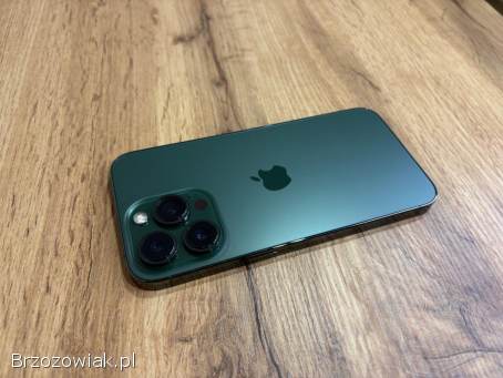 Okazja!  Iphone 13 Pro -  Zielony!  Gwarancja!  Kondycja Baterii 100!