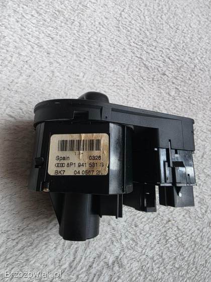 Włącznik świateł audi a3 8p
