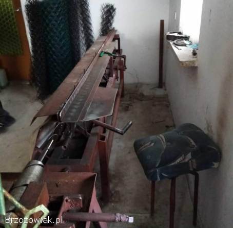 Maszyna do produkcji siatki ogrodzeniowej tzw.  DEPTAK