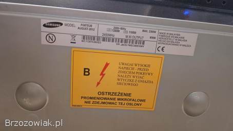 Kuchenka mikrofalowa SAMSUNG FG87SUB do zabudowy/wolnostojąca