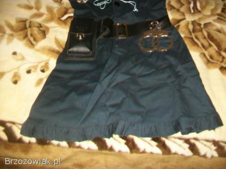 Ubiór policjantki dla dziewczynki