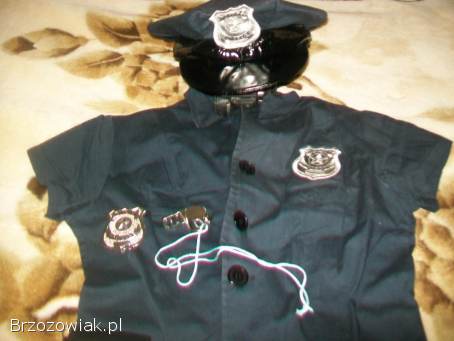 Ubiór policjantki dla dziewczynki