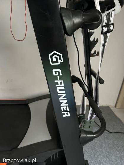 Bieżnia elektryczna G-Runner – sprawna,  MP3,  głośniki