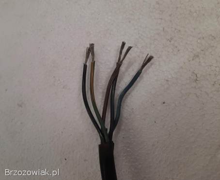 Kabel 5 żyłowy 5x4mm przedłużacz