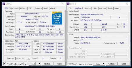 Komputer Intel i5-4570 4x3.  6GHz 8GB RAM 120GB SSD