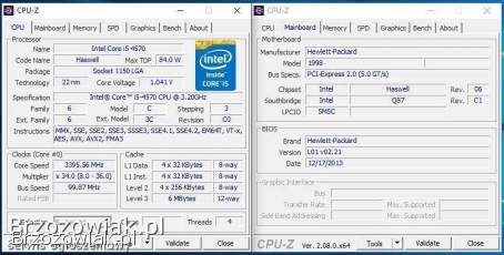 HP EliteDesk 800 G1 SFF Intel i5-4570 3.  6GHz 8GB RAM 320 GB HDD