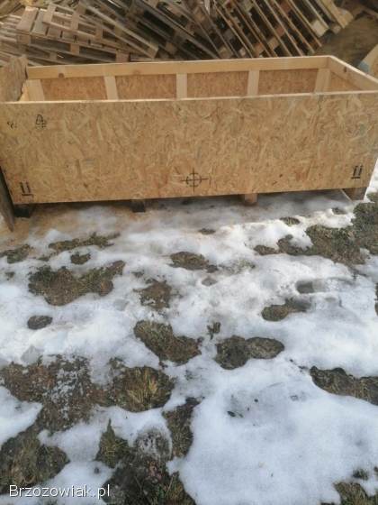 Masywna skrzynia na węgiel