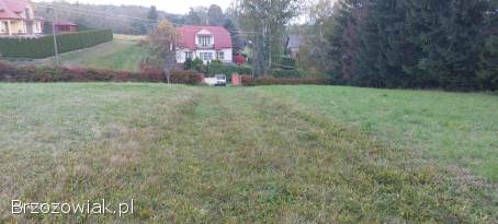 Działki budowlane 9 tys m² (90 arów),  media,  las,  okolice Brzozowa