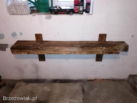 Półka że starej belki