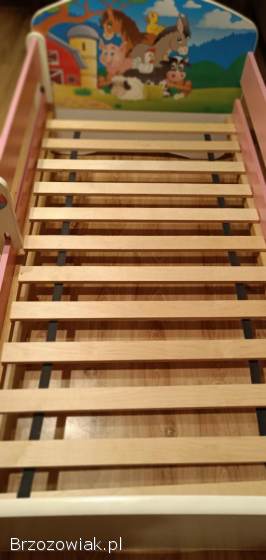 Łóżeczko dla dziewczynki -  kolor różowy