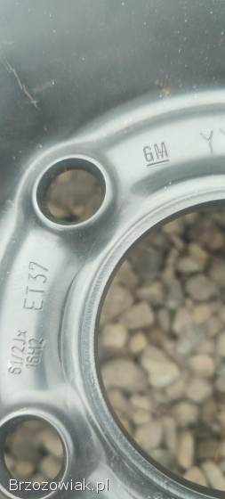 Felga stalowa Opel 5x110 ET37-nowa,  nieużywana.  16 cali