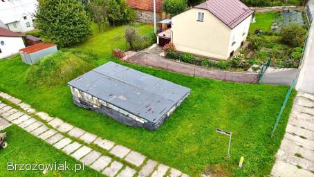 Działka z rozpoczętą budową w Sanoku