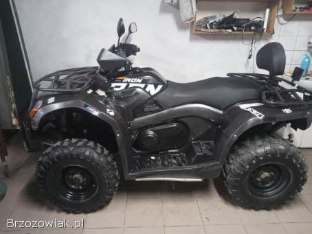 Quad goes iron 400 4 x 4