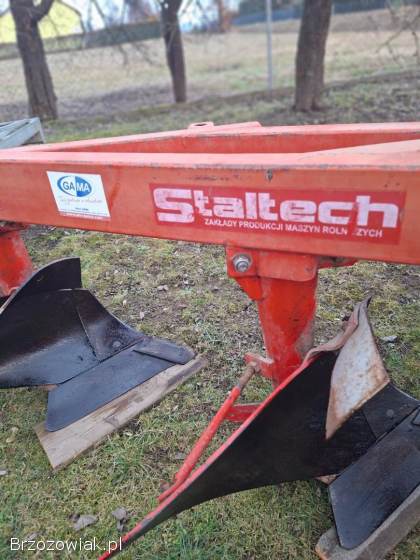 Pług 4-ka duża Staltech na zabezpieczeniu