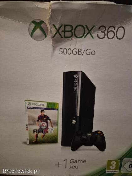 XBOX 360 E 500GB PAD KINECT GRY