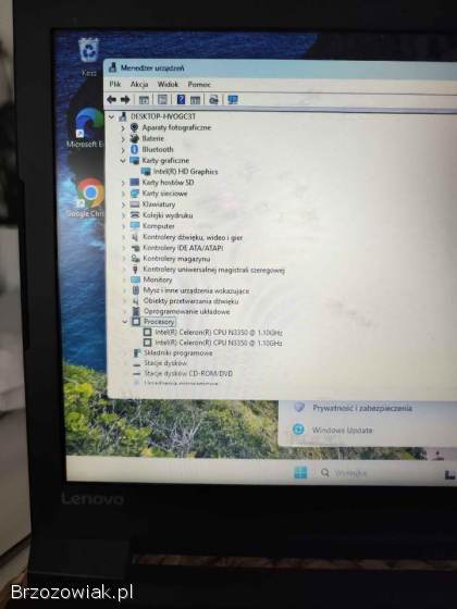 Laptop Lenovo V110 w bardzo ładnym stanie.  W pełni sprawny.