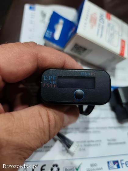 DPF Scan F331 FAP control monitor filtra cząstek stałych