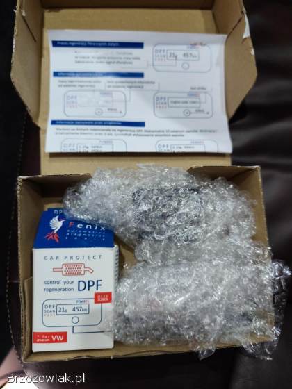 DPF Scan F331 FAP control monitor filtra cząstek stałych