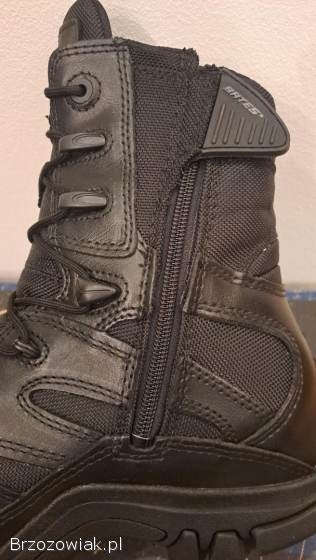 Buty Bates Delta-8 Side Zip Bates Czarne 2348,  R.  41,  5,  NOWE