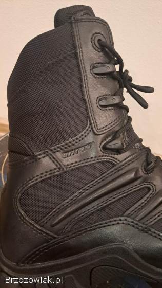 Buty Bates Delta-8 Side Zip Bates Czarne 2348,  R.  41,  5,  NOWE