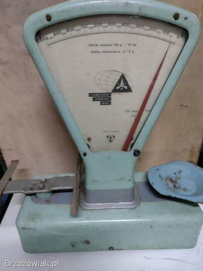 Waga sklepowa z PRL Lublinskie fabryki wag