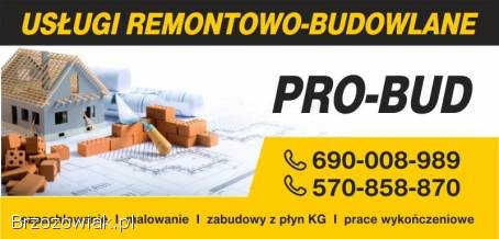 Szpachlowanie malowanie wykończenia wnętrz