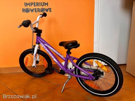 Rower dziecięcy Specialized 16” fioletowy / Aluminium / Wysyłka
