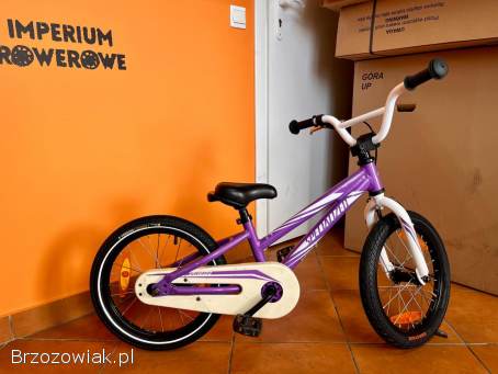 Rower dziecięcy Specialized 16” fioletowy / Aluminium / Wysyłka