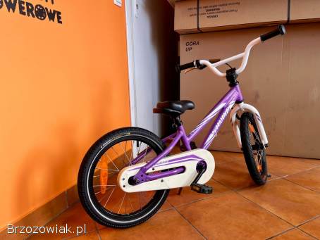 Rower dziecięcy Specialized 16” fioletowy / Aluminium / Wysyłka