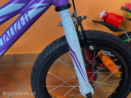 Rower dziecięcy Specialized 16” fioletowy / Aluminium / Wysyłka