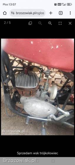 Sprzedam wsk trojkolowiec 125