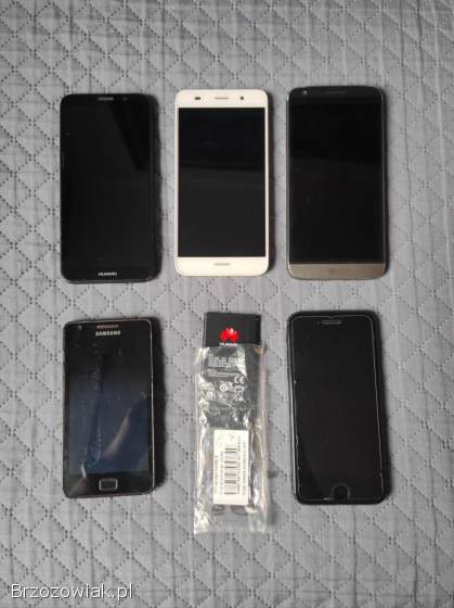Sprzedam dwa laptopy i pięć telefonów