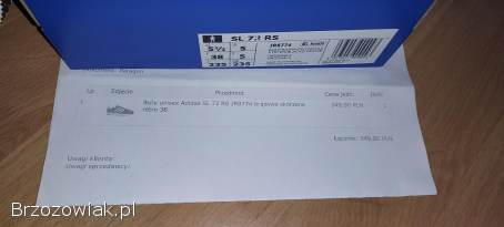 Buty adidas unisex r.  38