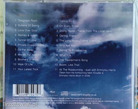 2CD DIRE STRAITS-The Best Of-Private Investgations.  Rock UK.