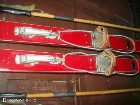 Zabytkowe narty Sudety