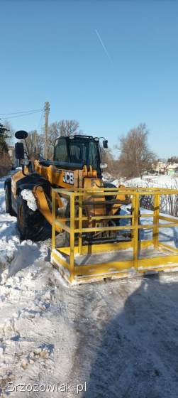 USŁUGI ŁADOWARKĄ TELESKOPOWĄ USŁUGI TRANSPORTOWE